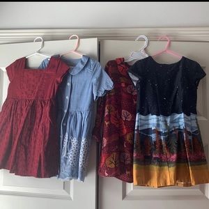 Lot of 4 Target genuine kids dresses